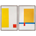 Oliver Gal Solstice Block Set Wall Art