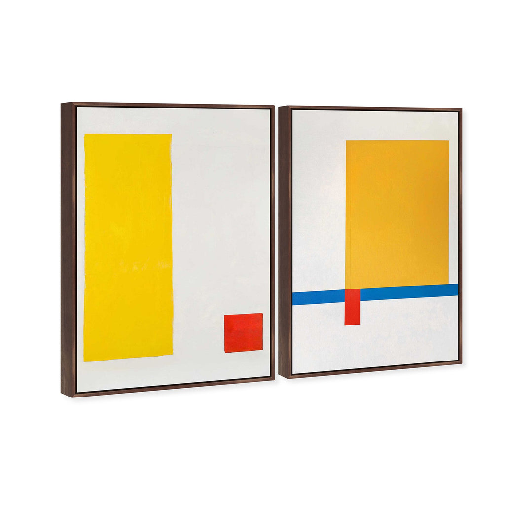 Oliver Gal Solstice Block Set Wall Art