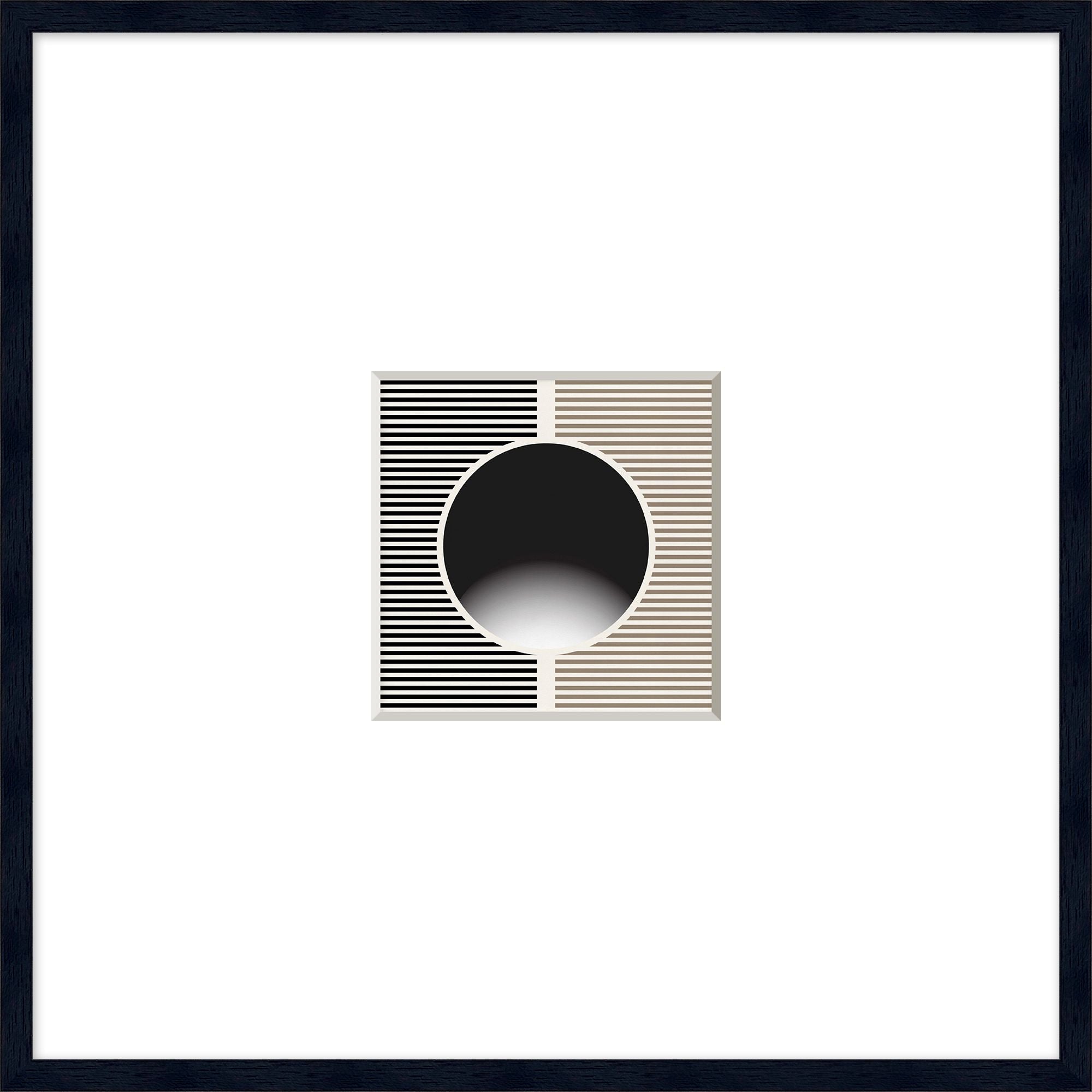 Gradiated Ball Framed Wall Art