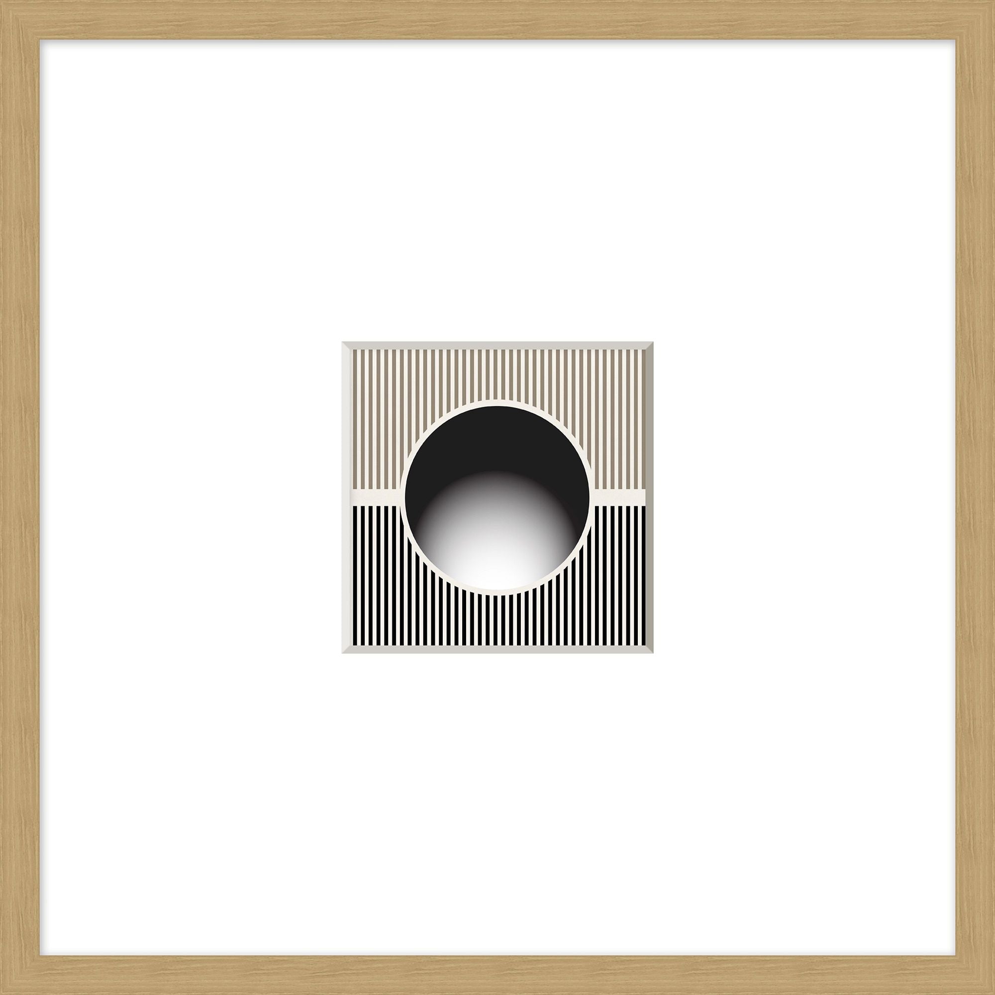 Gradiated Ball Framed Wall Art