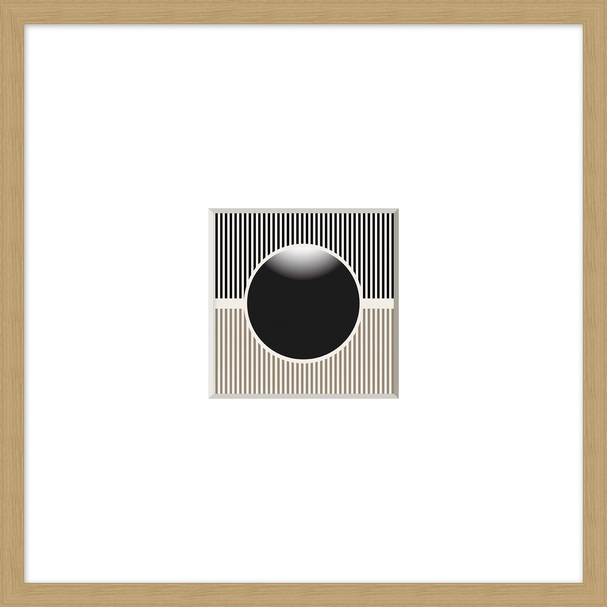 Gradiated Ball Framed Wall Art