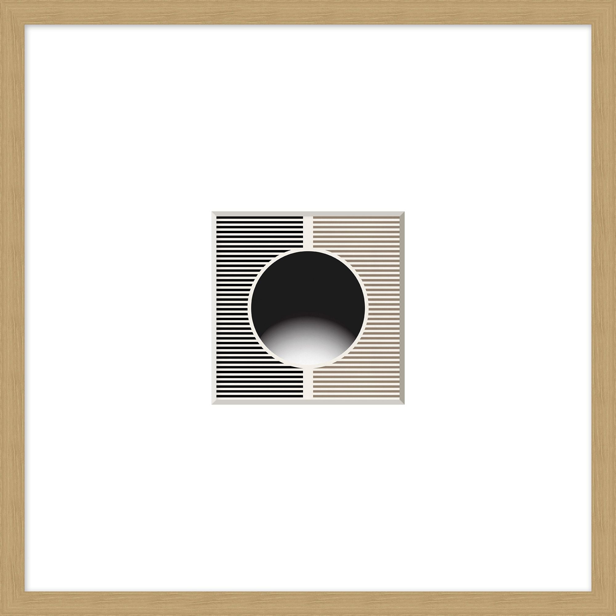 Gradiated Ball Framed Wall Art