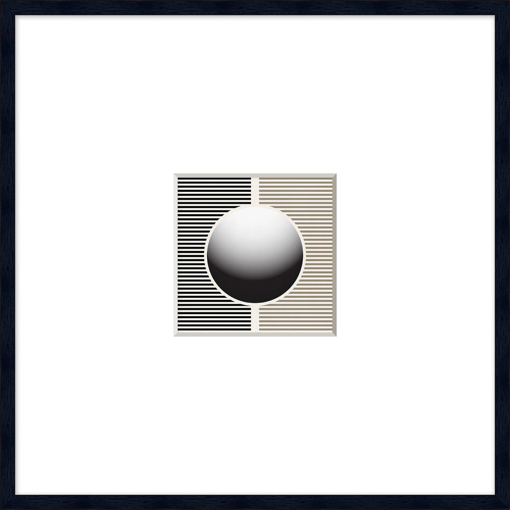 Gradiated Ball Framed Wall Art